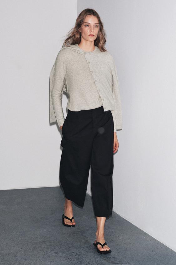 100% 울 니트 기본 재킷