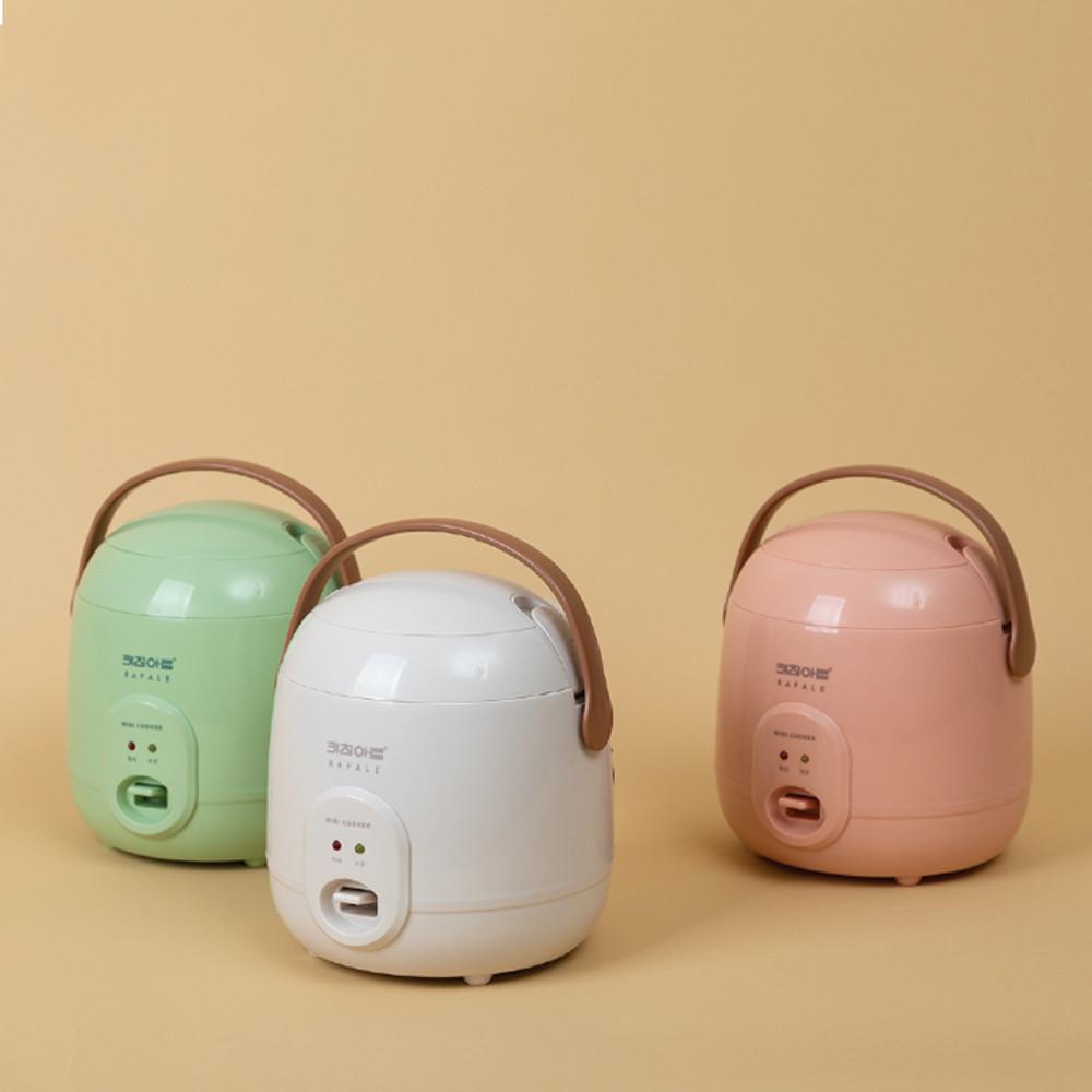 키친아트 라팔 포니 전기밥솥 소형 미니 보온 저당 밥솥 1인용 2인용 자취 캠핑 밥통