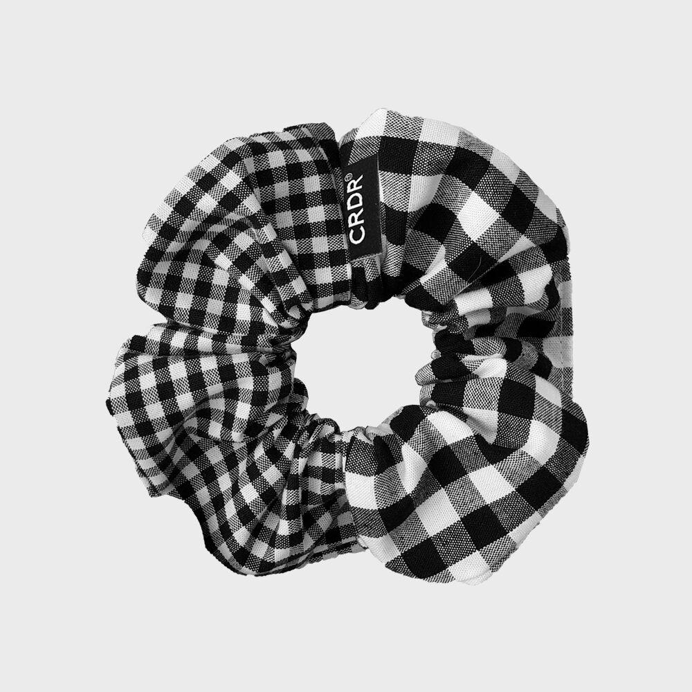 half check scrunchy