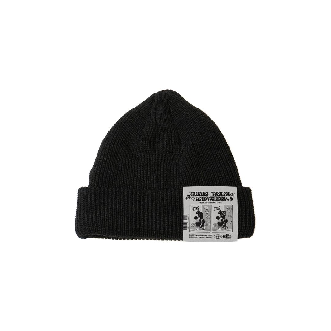 O.O.O BEANIE | BLACK