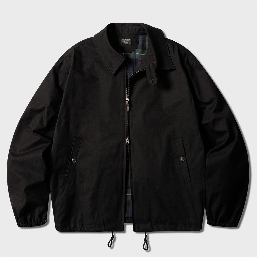 더블유브이프로젝트 더프 옥스포드 코튼 자켓 블랙 JIOT7773