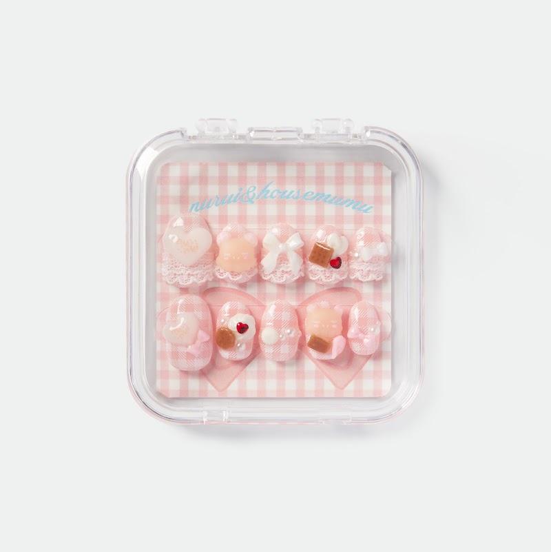 순만이 nail tips (baby pink)