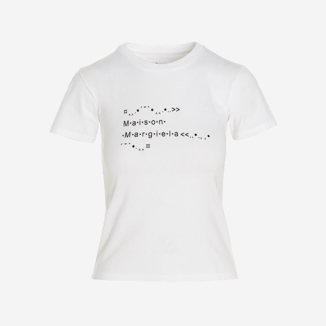 (W) Maison Margiela Font Generator T-Shirt White