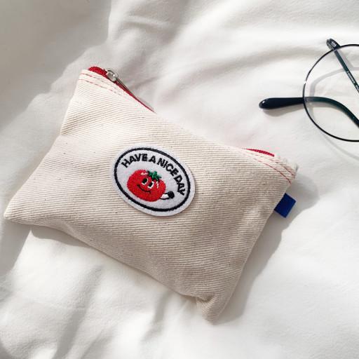 토마토 매튜 포켓 파우치_미니 카드 지갑