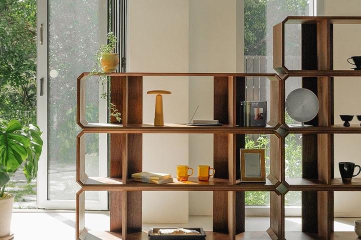 매그 B형 3단 책장 원목 전면 거실 장식장 인테리어 파티션 선반 벽 오픈