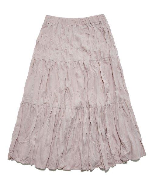 캉캉롱스커트 TIERED LONG-SKIRT
