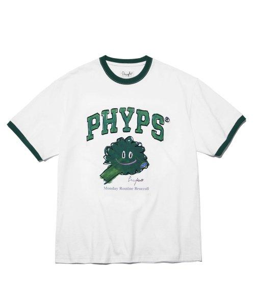 PHYPS® MONDAY ROUTINE BROCCOLI SS WHITE