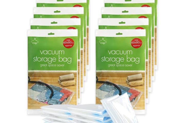 5+5 밸브형 진공 의류 이불 압축팩 중형