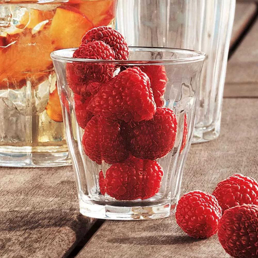 듀라렉스 투명 강화 유리컵 피카디 글라스 90ml 전사인쇄 유리잔인쇄 홈카페 카페용 예쁜 글라스