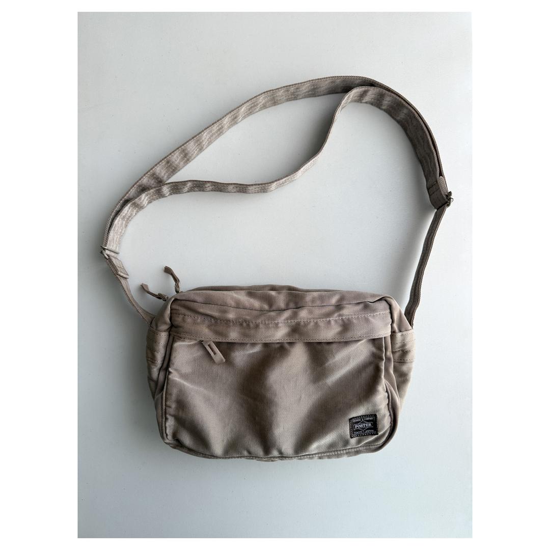PORTER OVERDYE - Shoulder Bag (Sliver Brown)