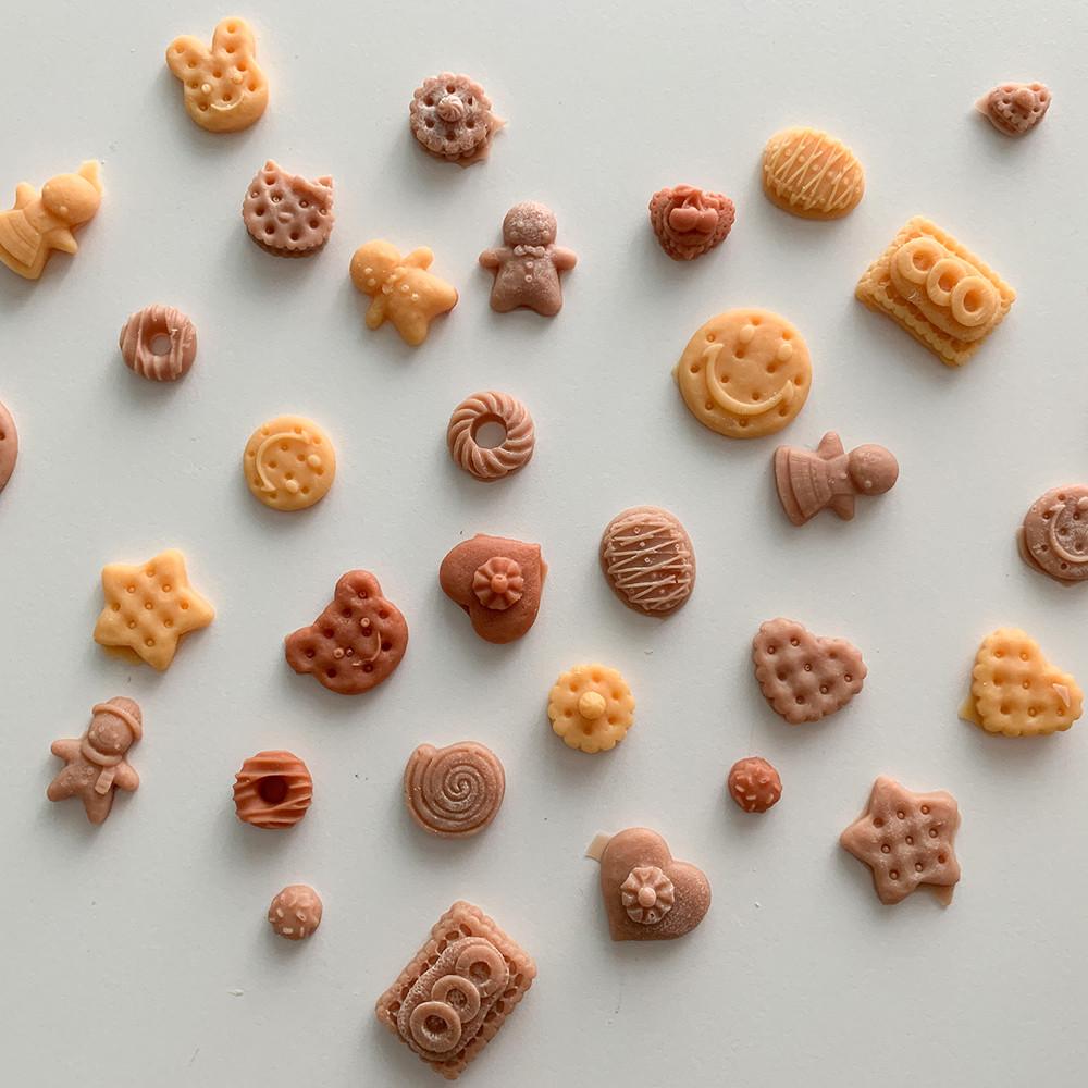 미니 쿠키 데코 캔들몰드 21구 JD4