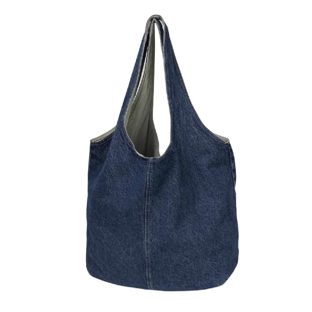 [Denim] Flow Bag / Mid Blue)
