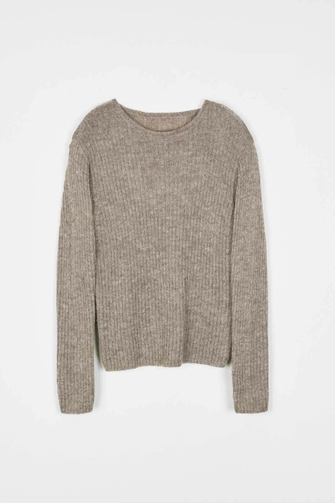 베르크서울 ALPACA GOLGI KNIT TOP