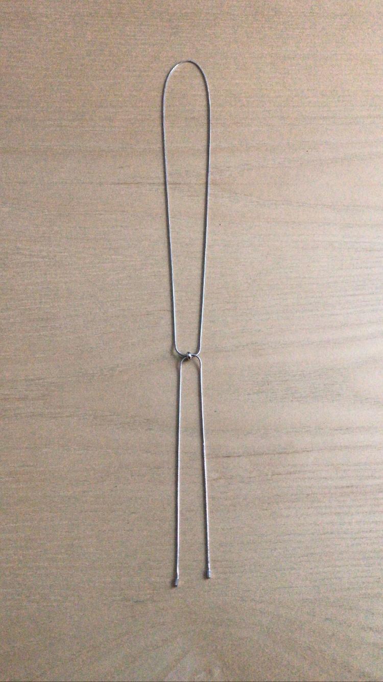 drop ball necklace
