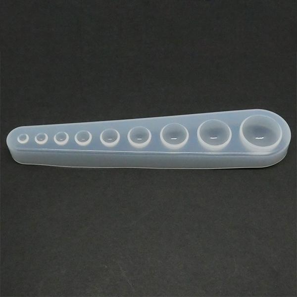 [반투명 실리콘몰드] 반구 9p