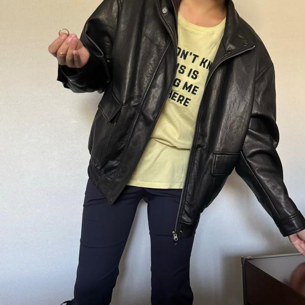 marsell vegan leather jacket