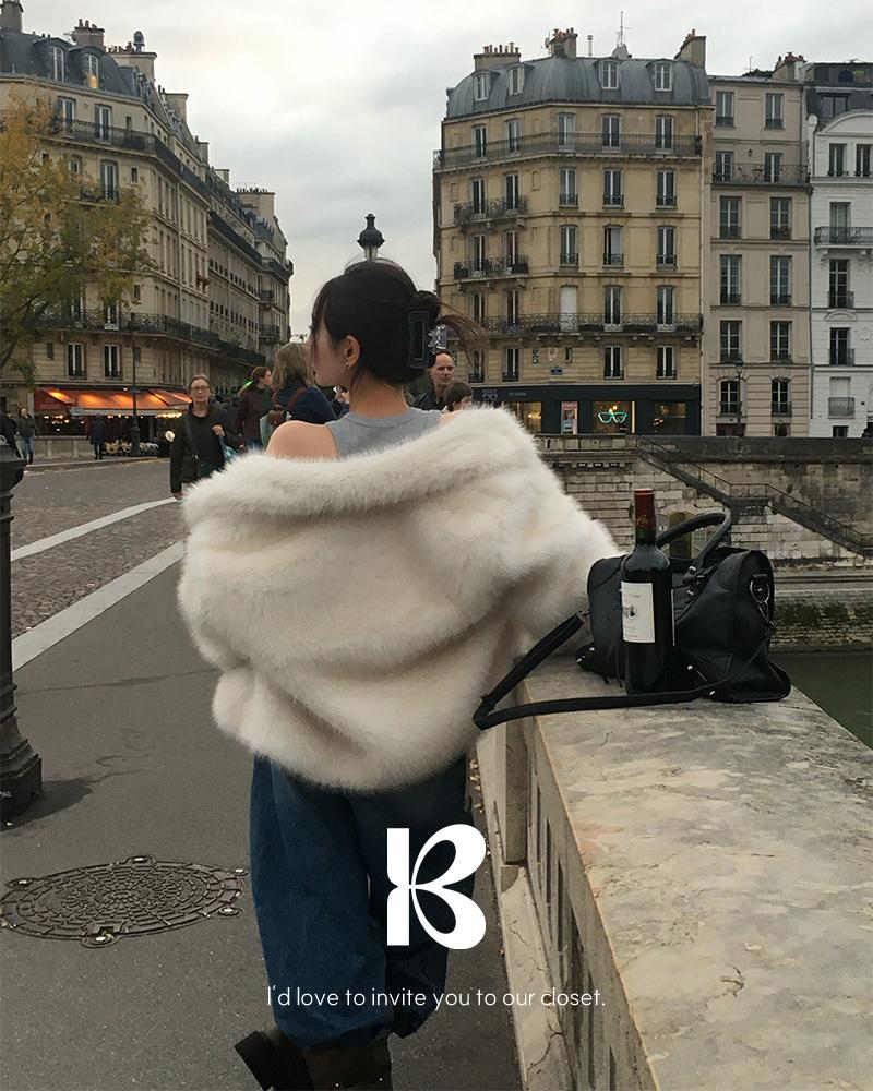 베이델리 [MADE/규진pick!]쉘터 카라 퍼 자켓