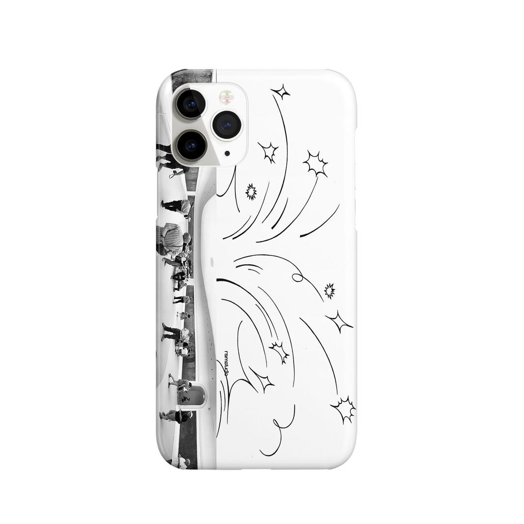 “Bombs or Firework?” iPhone Case - Glossy Hard 핸드폰 케이스