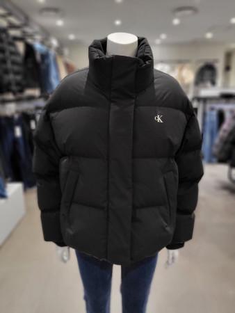 이런 상품 어때요? [캘빈클라인 진] 24FW 여성 릴렉스핏 세미 크롭 다운 점퍼 (J224788-BEH)