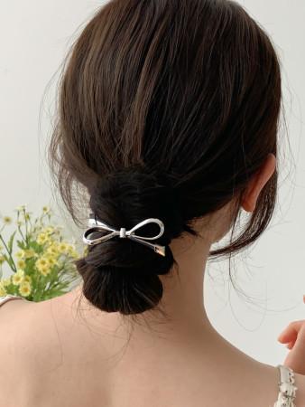 이런 상품 어때요? 메탈매듭리본 헤어 머리끈 3color