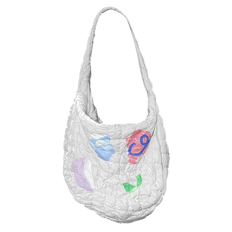 Sweet Candy Quilted Padding Bag