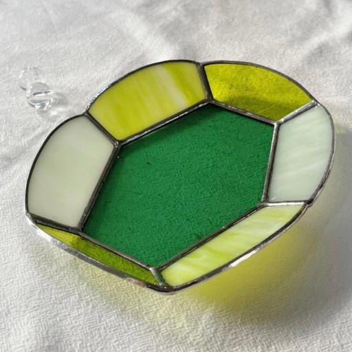 ✨ 육각형 스테인드글라스 트레이