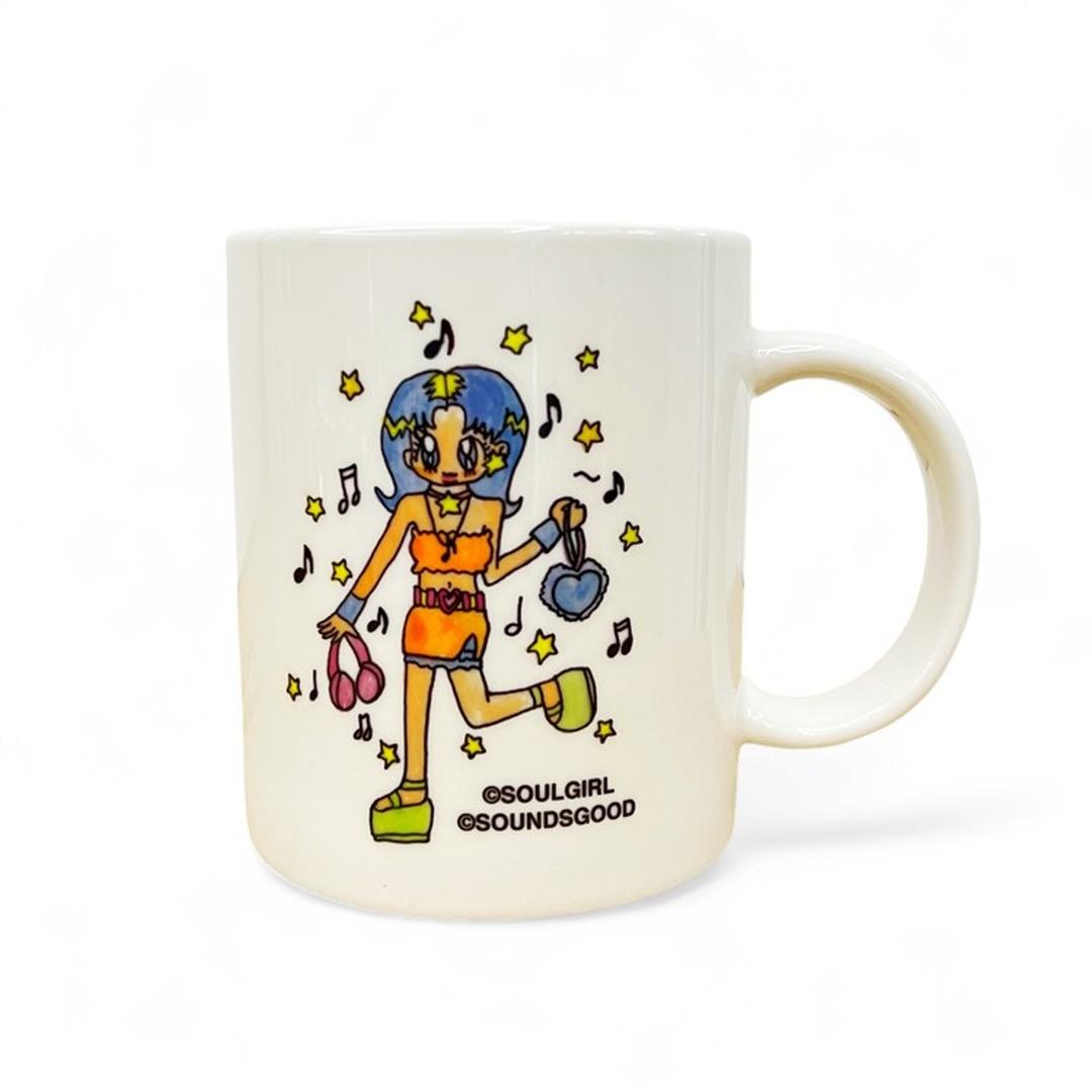 [SOULPUSSSYCAT] SOULGIRL Loves Music Mug No.1