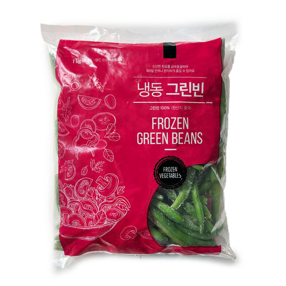 냉동 그린빈 홀 1kg [원산지:상세설명에 표시]