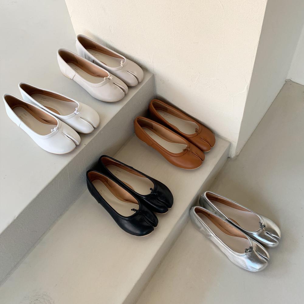 메종 마르 타비 족발 발가락 플랫슈즈/S2424