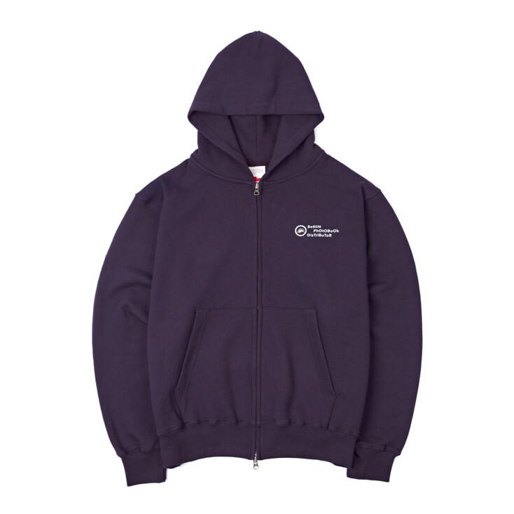 MITARBEITER 003 ZIP HOODIE (PURPLE)