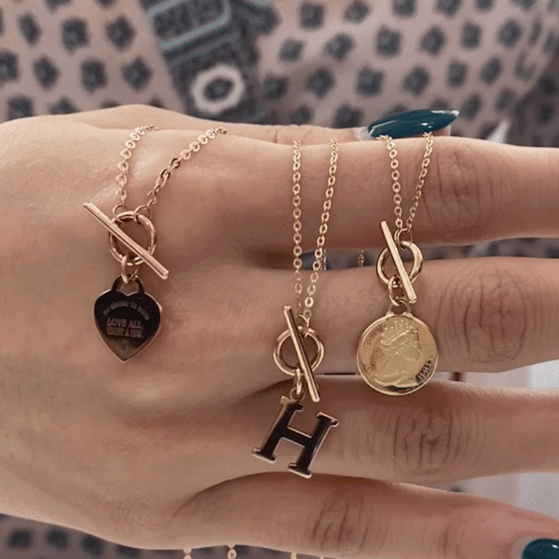 14K 18K 자체 기획 토글 초커 겸 목걸이 [3종 중 택 1]