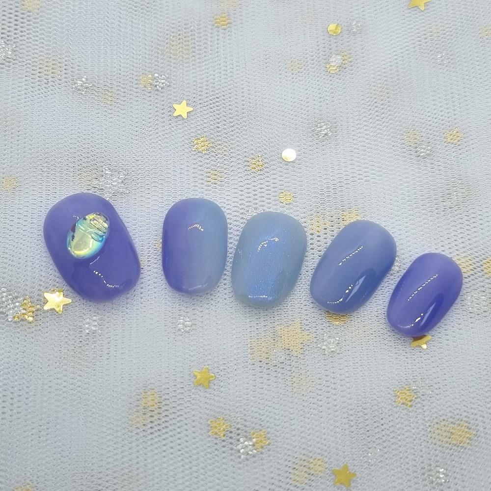 베리 페리 팬톤컬러 수제네일팁