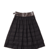 BELT 5 LAYERED SKIRT (BLACK)