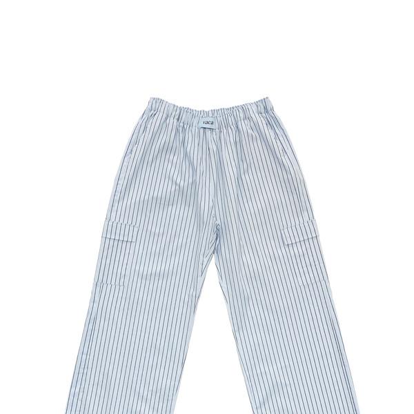 [25% OFF] CARGO PAJAMA PANTS (SKY BLUE)