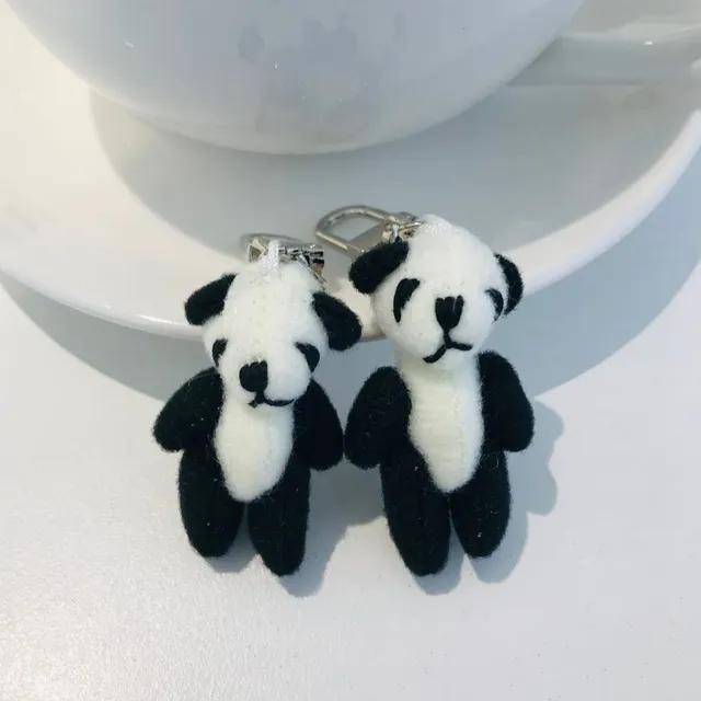 (1+1할인)미니미 미니 팬더 키링 에어팟 버즈 갤럭시 아이폰 푸바오 귀여운 팬더