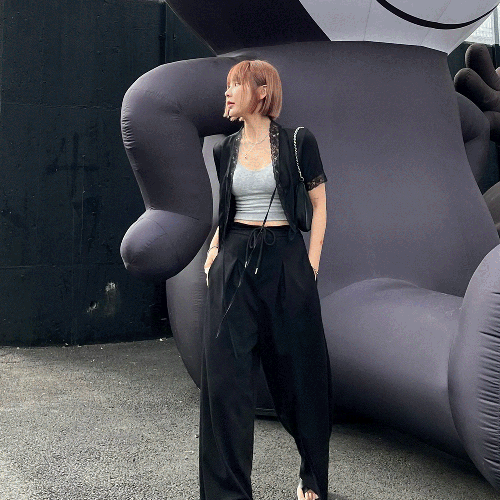 실키 레이스 가디건 2color