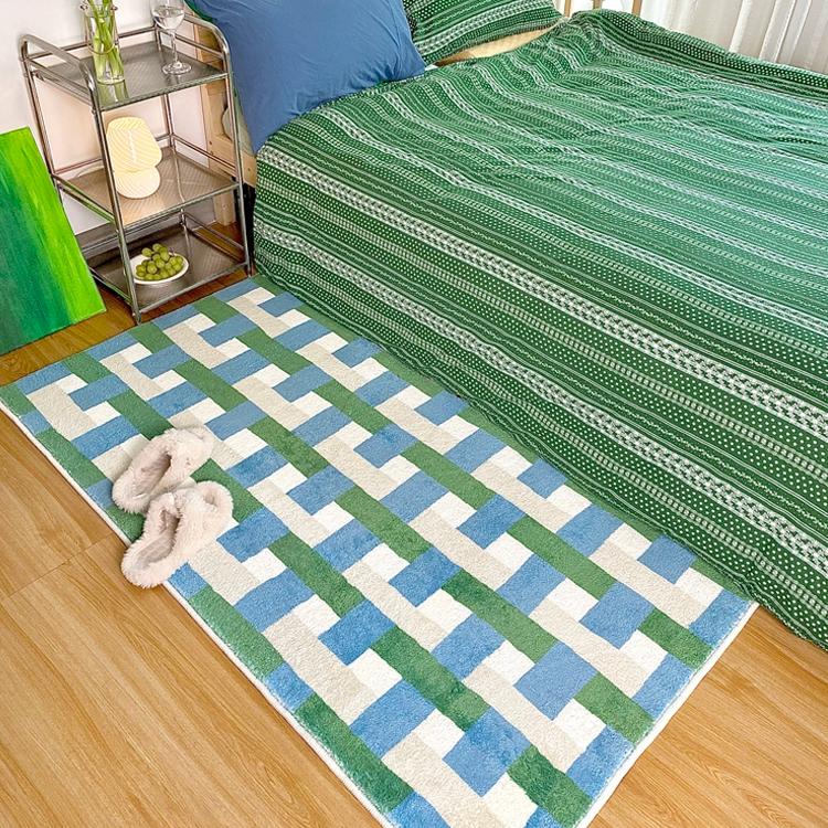 쿤스트라움 스프링 그린 침실 포인트 침실 소파 러그