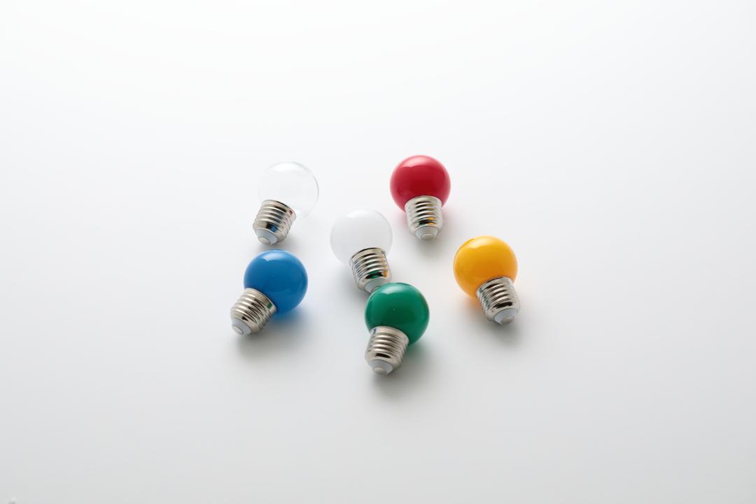 LED G45 (1w, 1.5w, E26)