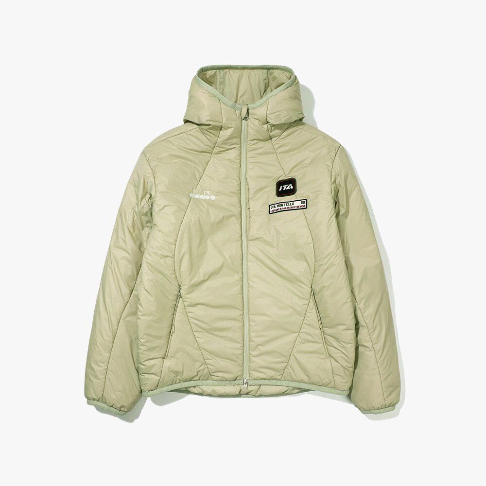 윈터 피트크루 와펜 패딩 자켓 KHAKI