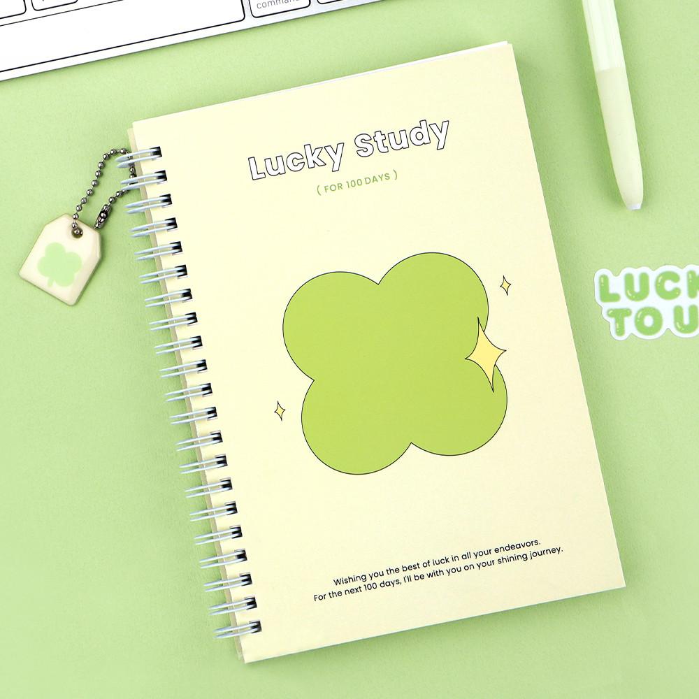 [대시앤도트] 럭키 스터디 플래너 (100일)