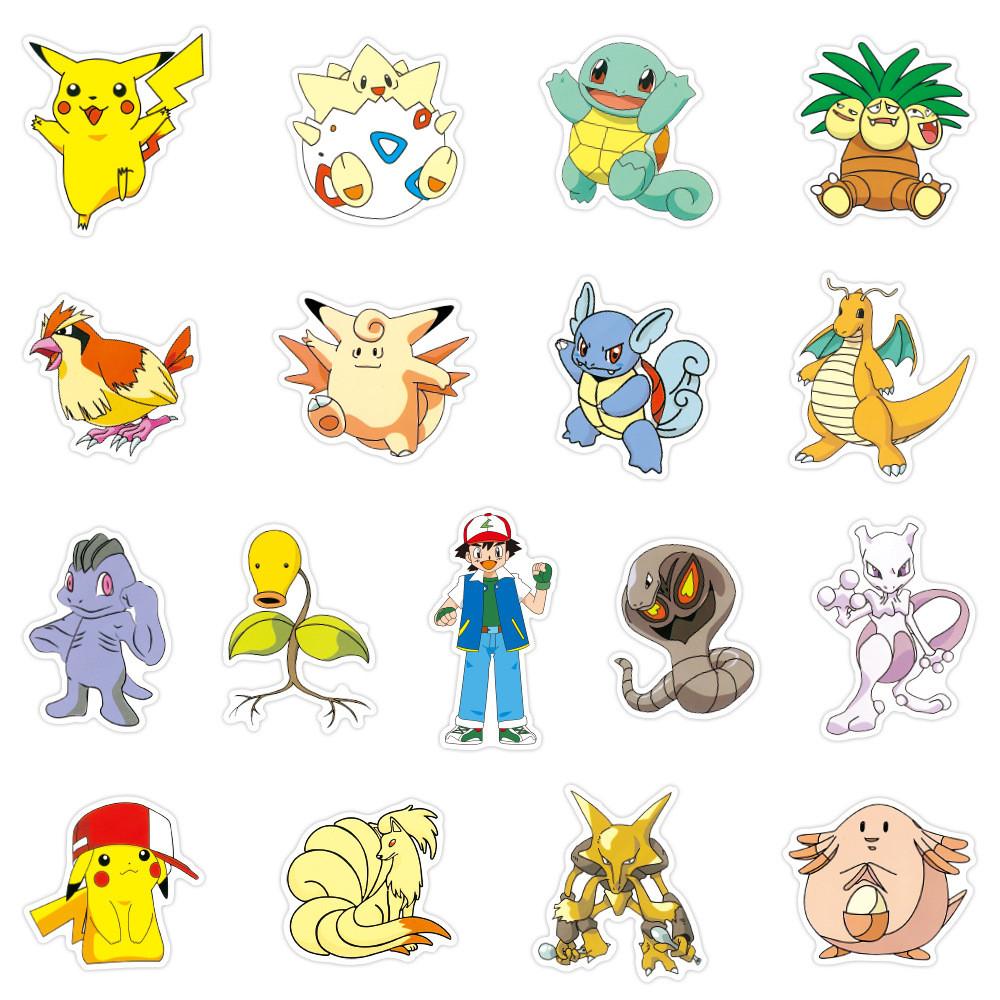 포켓몬 방수스티커 100종 세트 띠부씰
