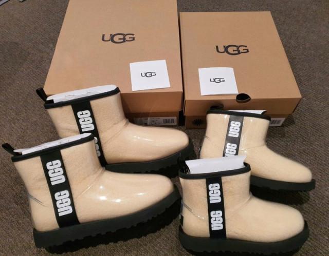 어그 클래식 클리어 미니 부츠 네추럴 5컬러