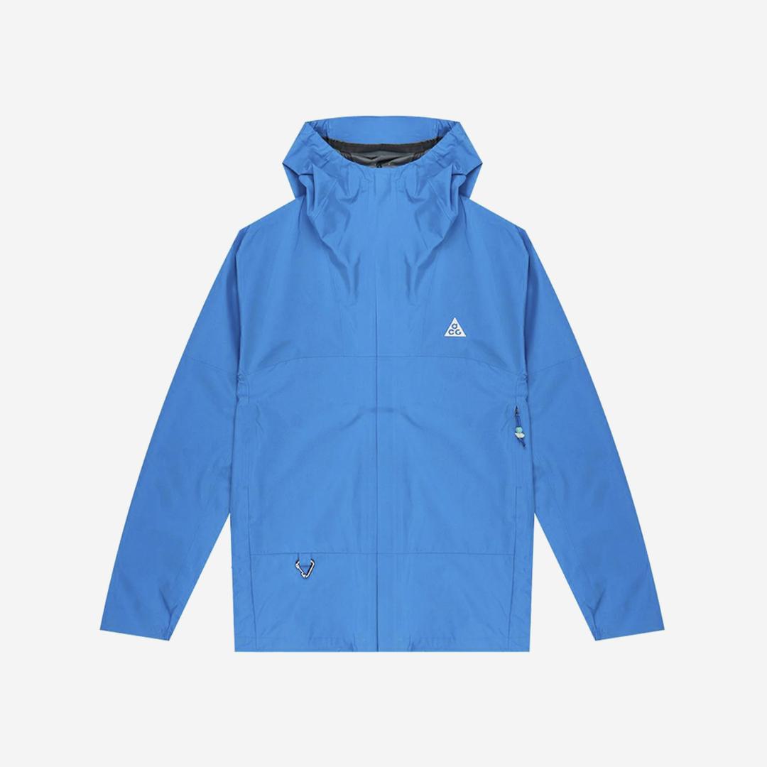 Nike ACG Storm-Fit ADV Cascade Rains Full Zip Jacket Light Photo Blue Summit White - Asia