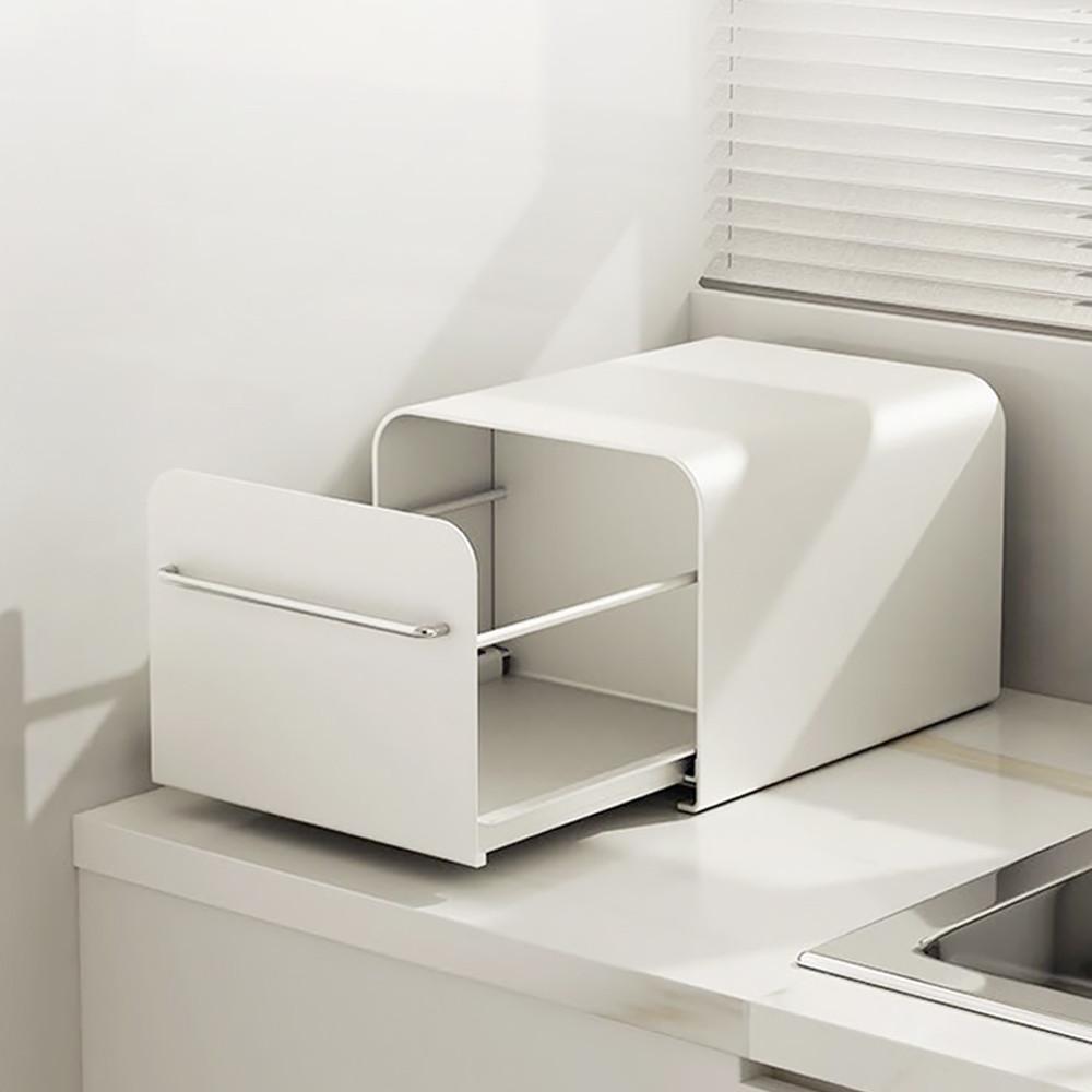 펜트리수납함 철제 슬라이딩 서랍 수납함 장난감정리 틴케이스 L size