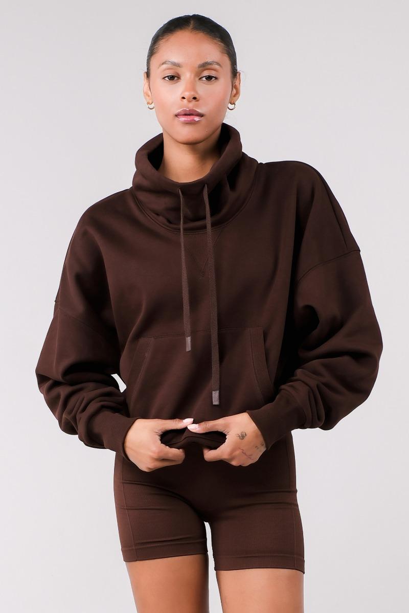 TP142 MINI HOODIE BROWN