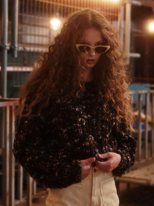 Premium Yarn  Multi Mix Pullover (Black)