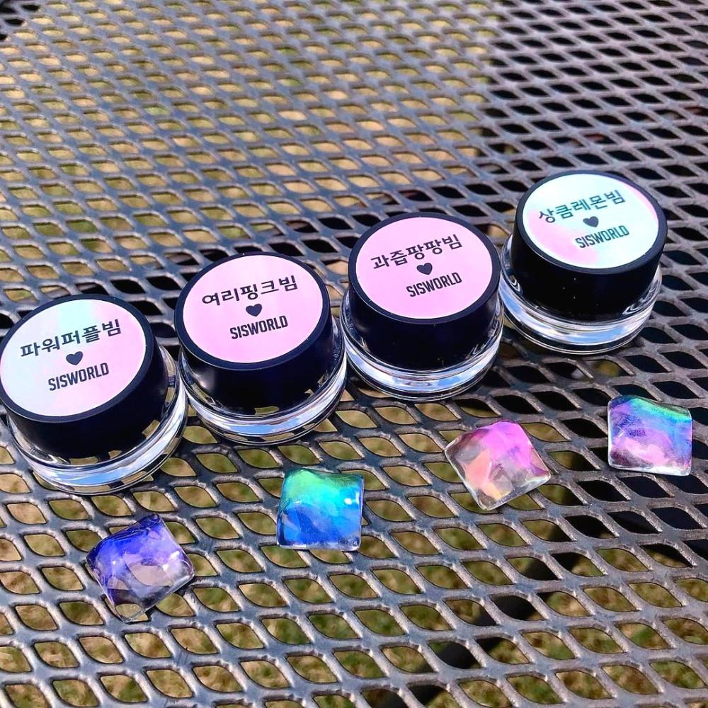 씨씨월드 파워퍼플빔 얼음네일 네일파우더 페디