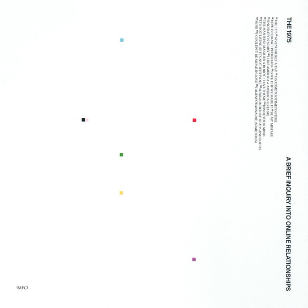 The 1975 - A Brief Inquiry Into Online Relationships lp 180g 2 × Vinyl