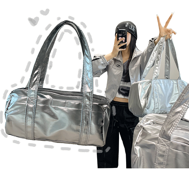 ●NUYET● Devil round boston bag Devil round boston bag _ Black - Nuyet | 60% - Asian Fashion