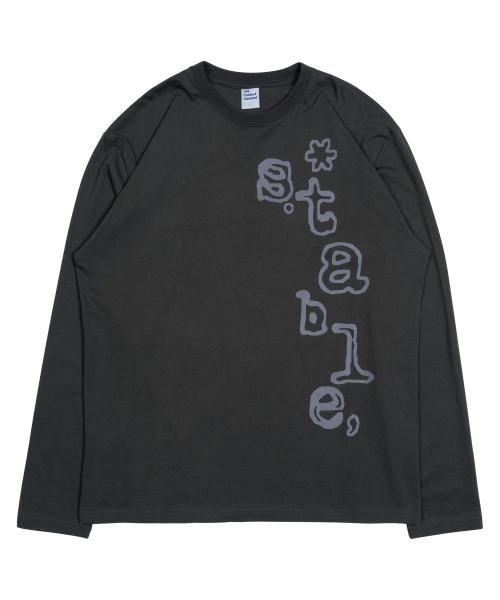 더콜디스트모먼트(THE COLDEST MOMENT)  TCM stable long sleeve (charcoal) - 사이즈 & 후기 | 무신사